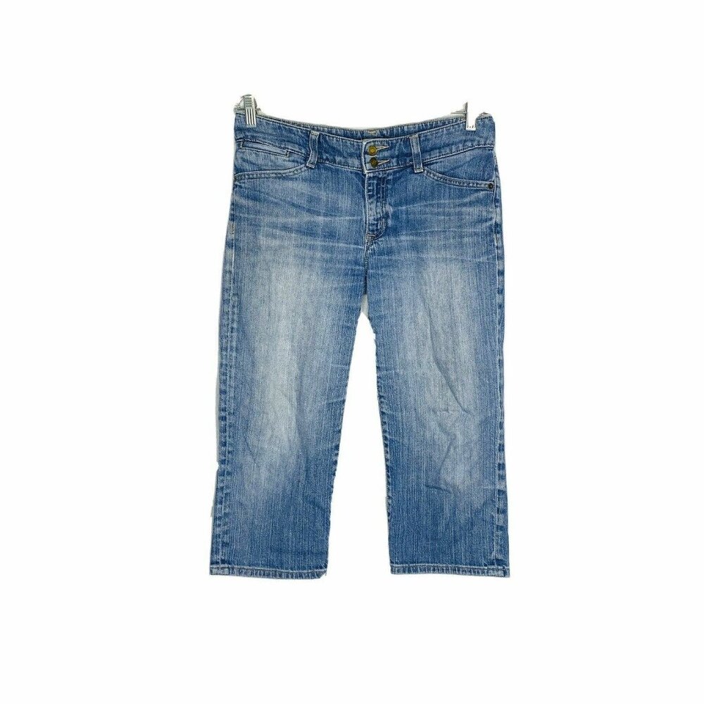 Gap Curvy Flare Crop Jeans 6/28